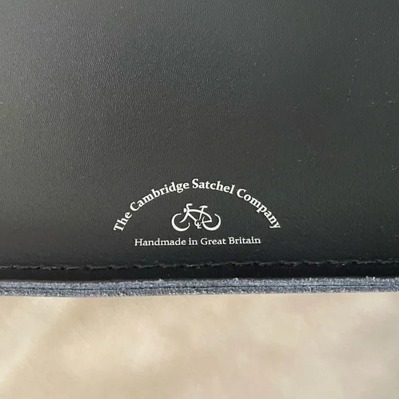 $300 Cambridge Satchel Company Black Leather Tote - excellent, rare find! - Picture 7 of 11